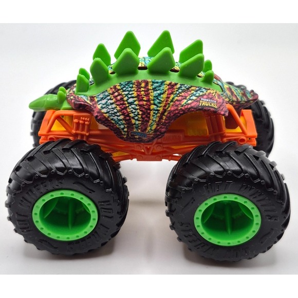Spin Master Monster Trucks Hot Wheels Torque Terror Stegosaurus Lot 2 Loose - Picture 6 of 9